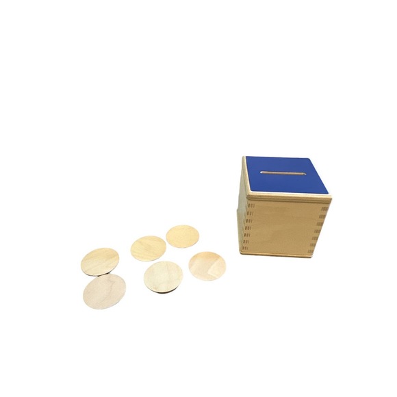 Lovevery Other - Lovevery Wooden Coin Bank Box Set Montessori Toy The Babbler Play Kit 13-15Mo